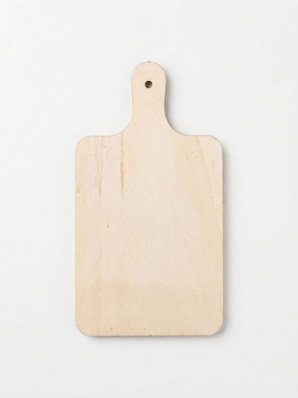 Sagoma di legno neutra TAGLIERE PICCOLO