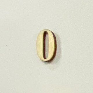 Numeri in legno NM04 1,5 cm