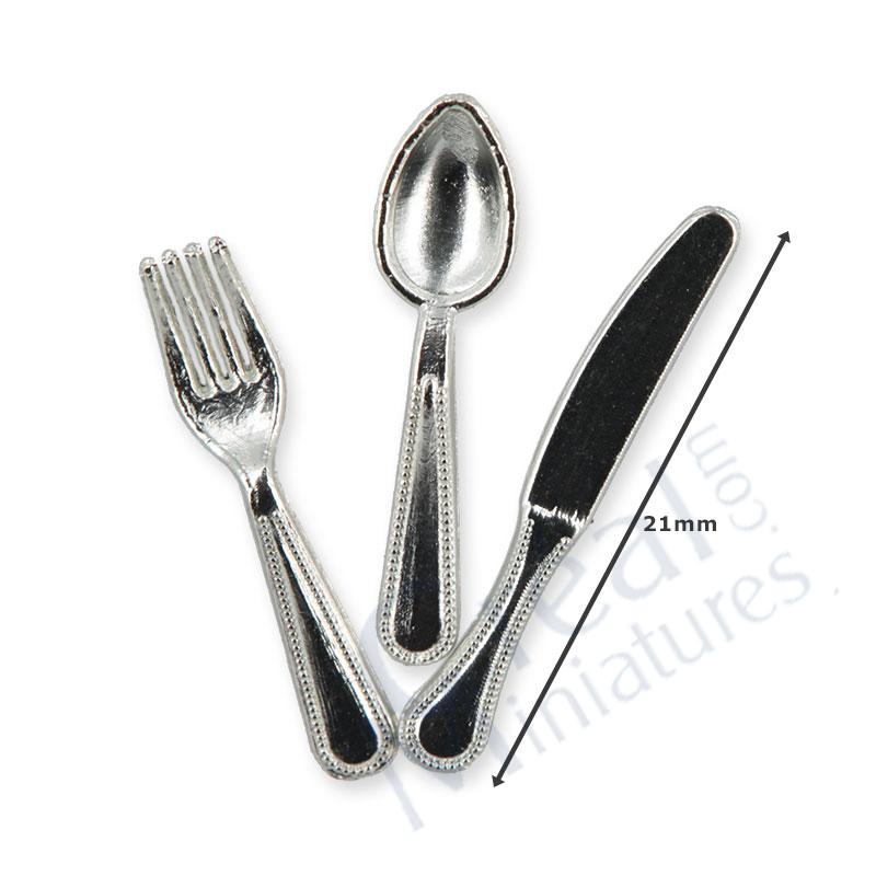 Set 12 posate d'argento