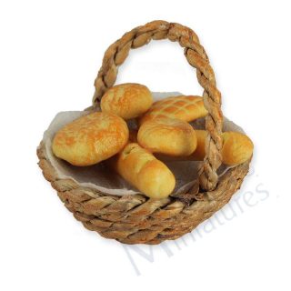 Cestino del Pane Assortito in Vimini