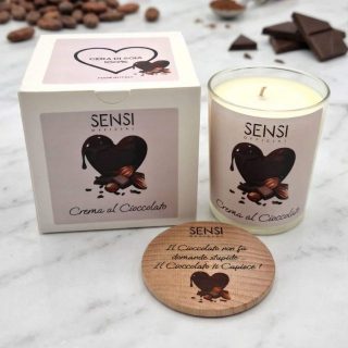 Candela Soia "Crema al Cioccolato" 200g – Indulgenza Golosa 🍫✨