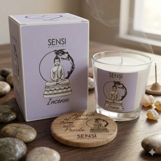 Candela Soia "Incenso" 80gr – Spiritual Vibes 🧘✨