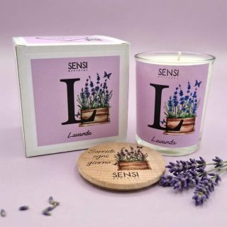 Candela Soia "Lavanda" 80gr
