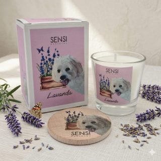 Candela Soia "Lavanda & Sweet Maltese" 80gr 🐾💜