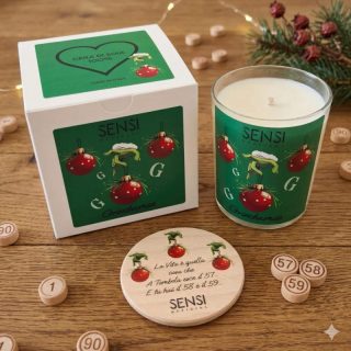 Candela Soia "Mirra" Il Cuore Verde di GrinchXmas - 200gr 💚✨