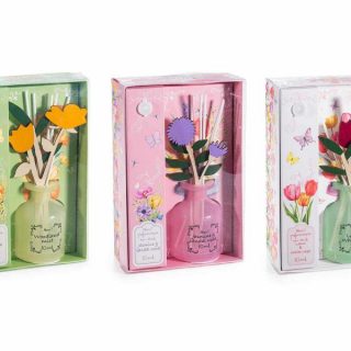 Profumatore Ambienti 70ml con Stick a Fiore