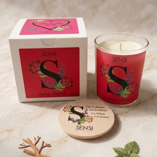 Candela Soia "Sandalo & Patchouli" 200gr