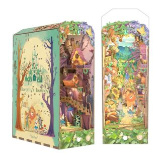 Dorothy's Journey - Book Nook 3D in Legno ispirato al Mago di Oz