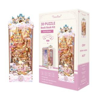 Sweet Dream - Book Nook 3D con Luci e Sensore Touch