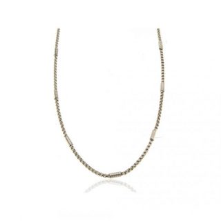 Collana Uomo con Cilindri in Acciaio Inox