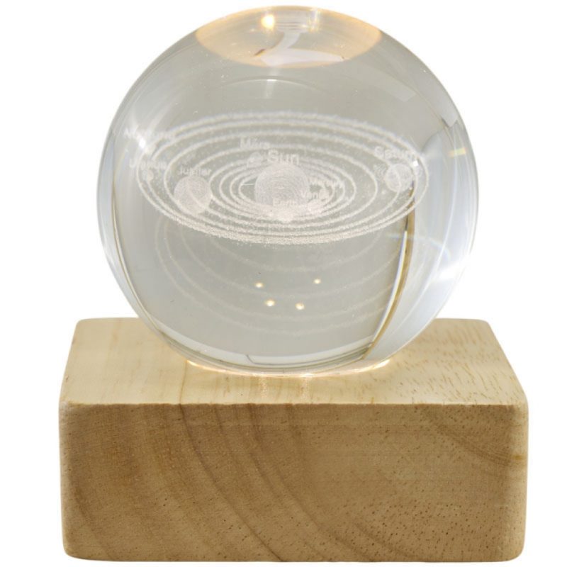 Sfera Luminosa Pianeti – 6x6x8cm – A Batteria