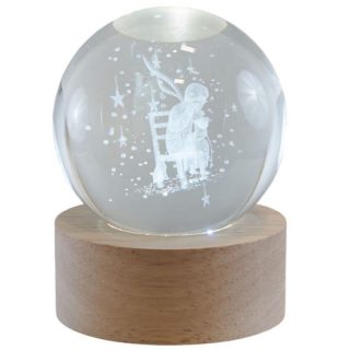 Sfera Luminosa Piccolo Principe – 6x6x8cm – USB