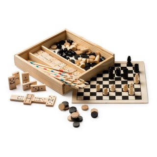 Set Giochi in Legno 4 in 1