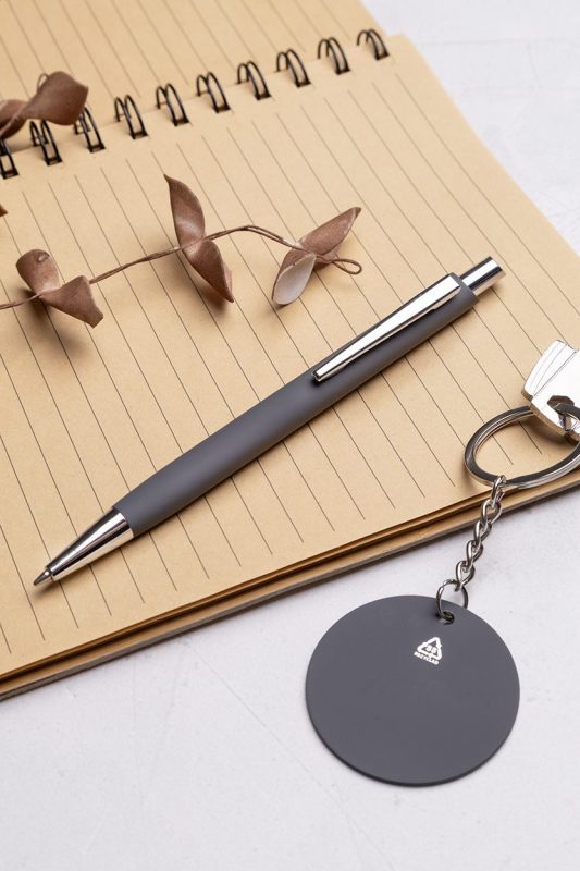 Set Penna e Portachiavi Personalizzati con Incisione a Specchio